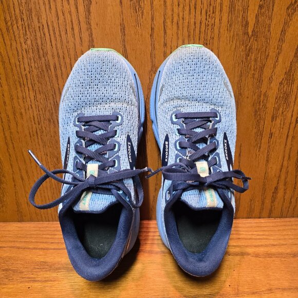 Brooks Ghost 15 Women's Size 6.5B Medium Running Shoes Blue Sneakers 1203801B472 - Picture 7 of 9